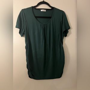 Maternity dark green blouse size :M